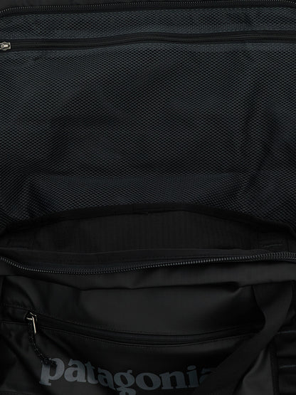 Black Polyester Backpack