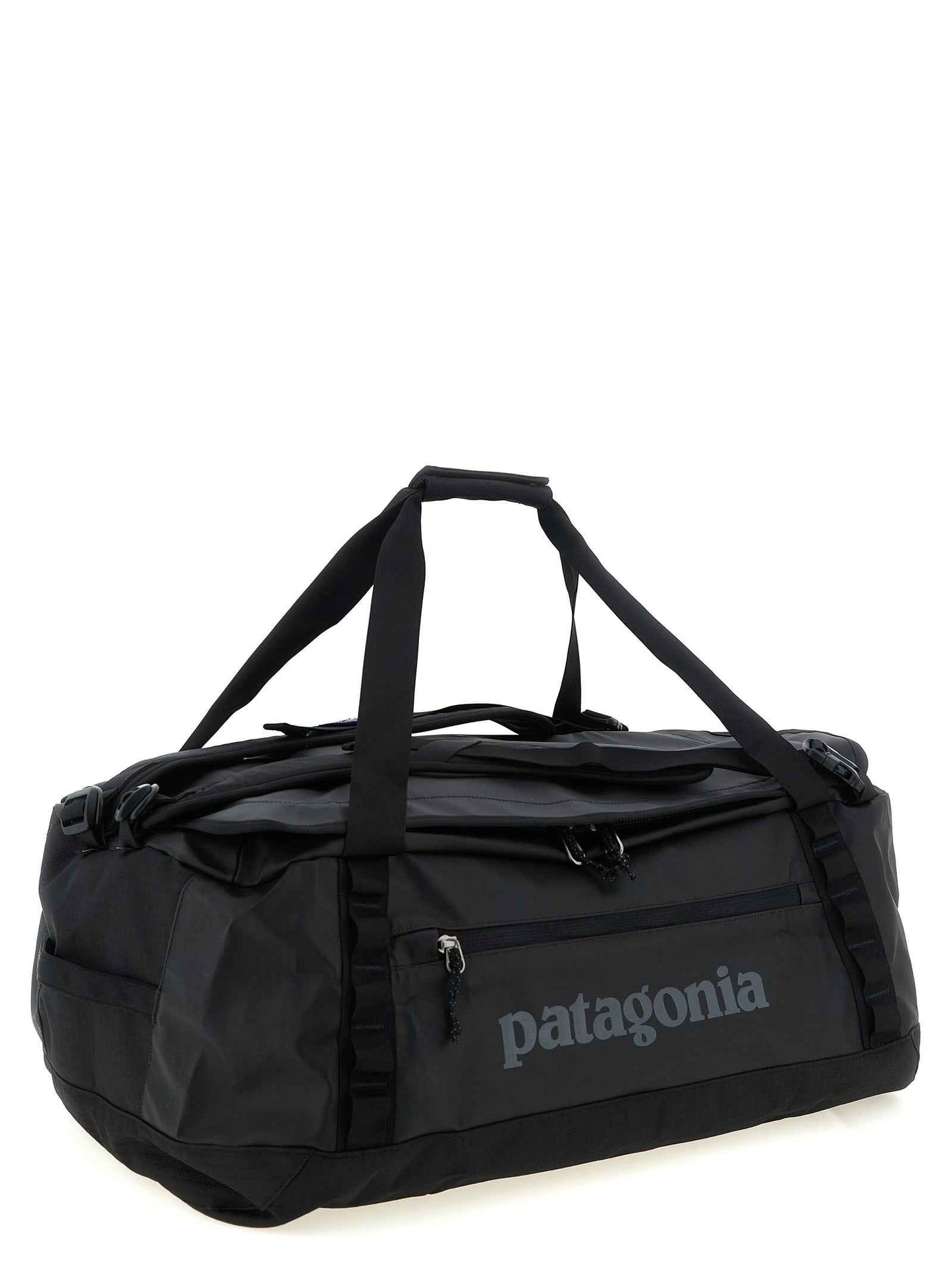 Black Polyester Backpack