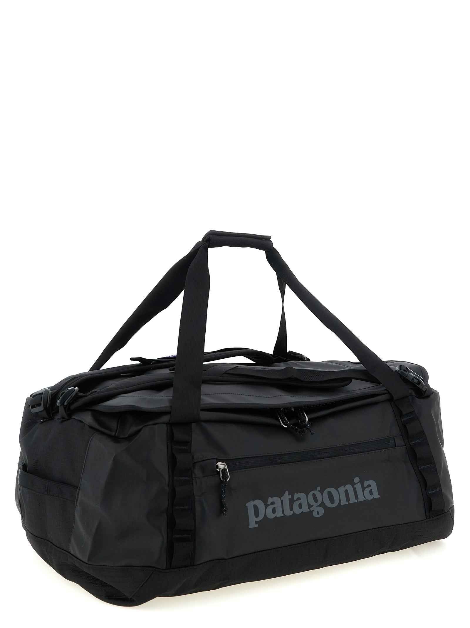 Black Polyester Backpack