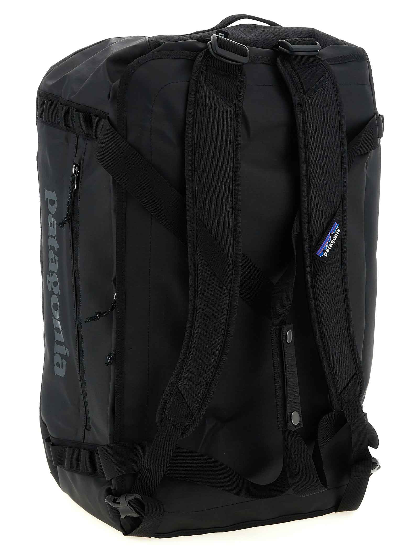 Black Polyester Backpack