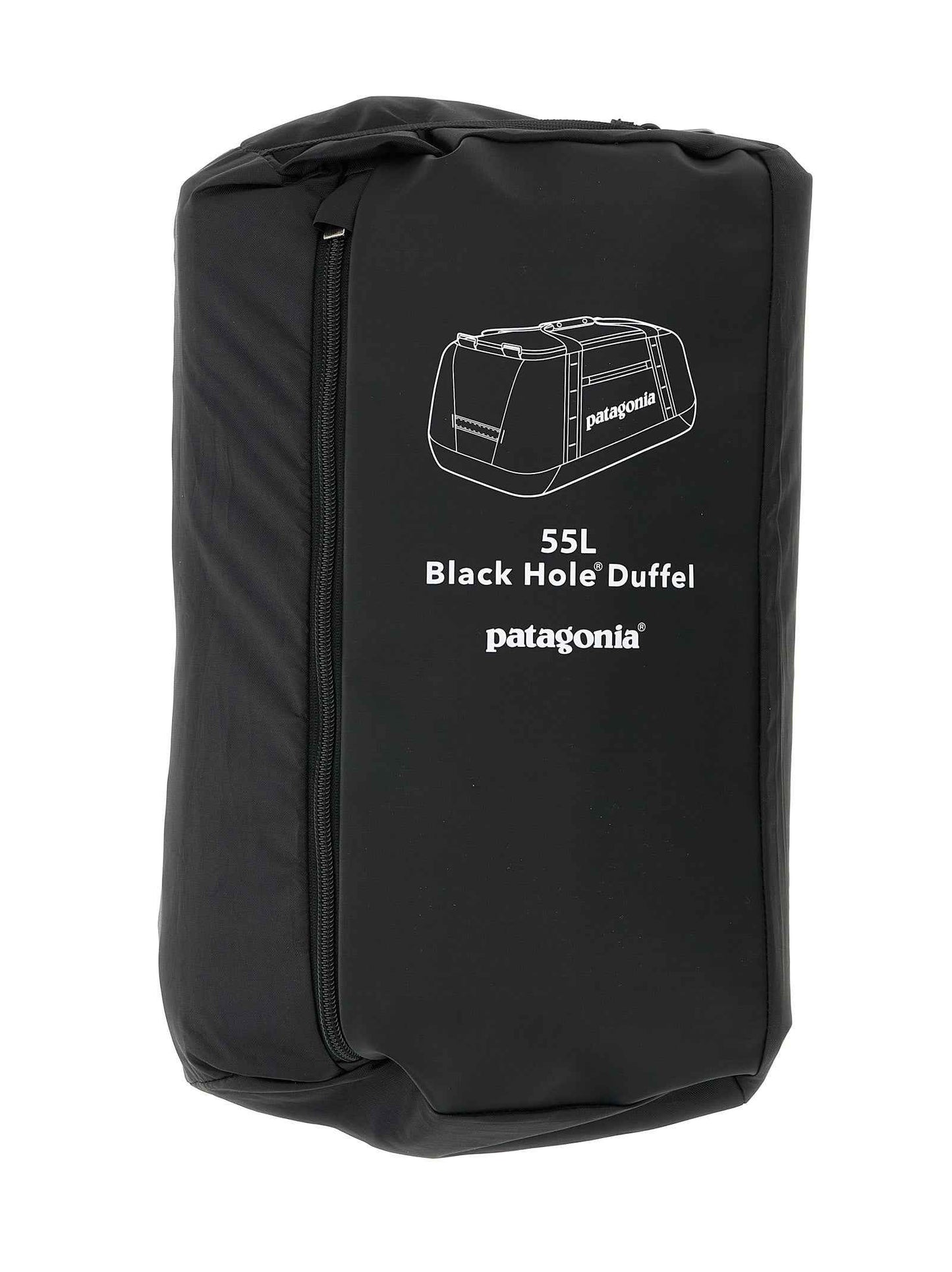 Black Polyester Backpack
