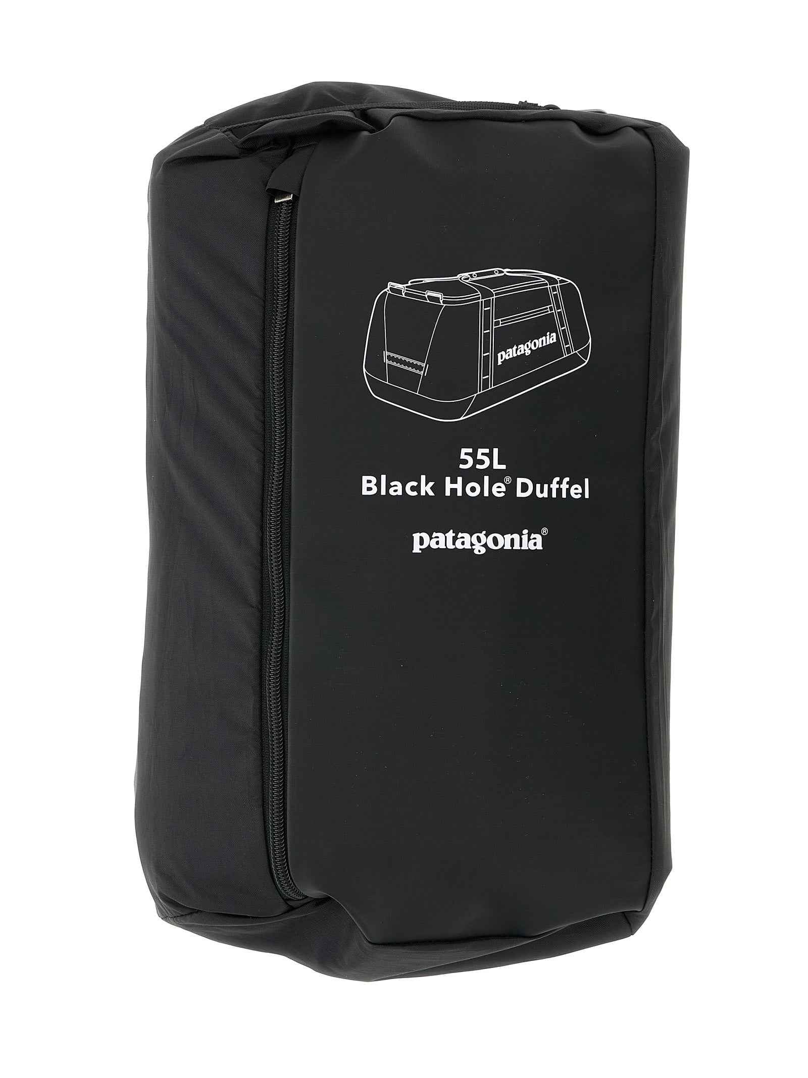 Black Polyester Backpack