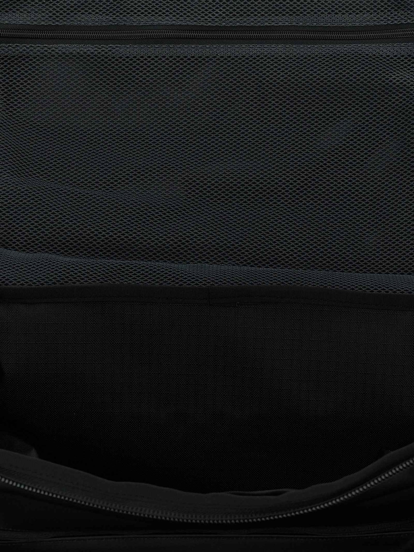 Black Polyester Backpack