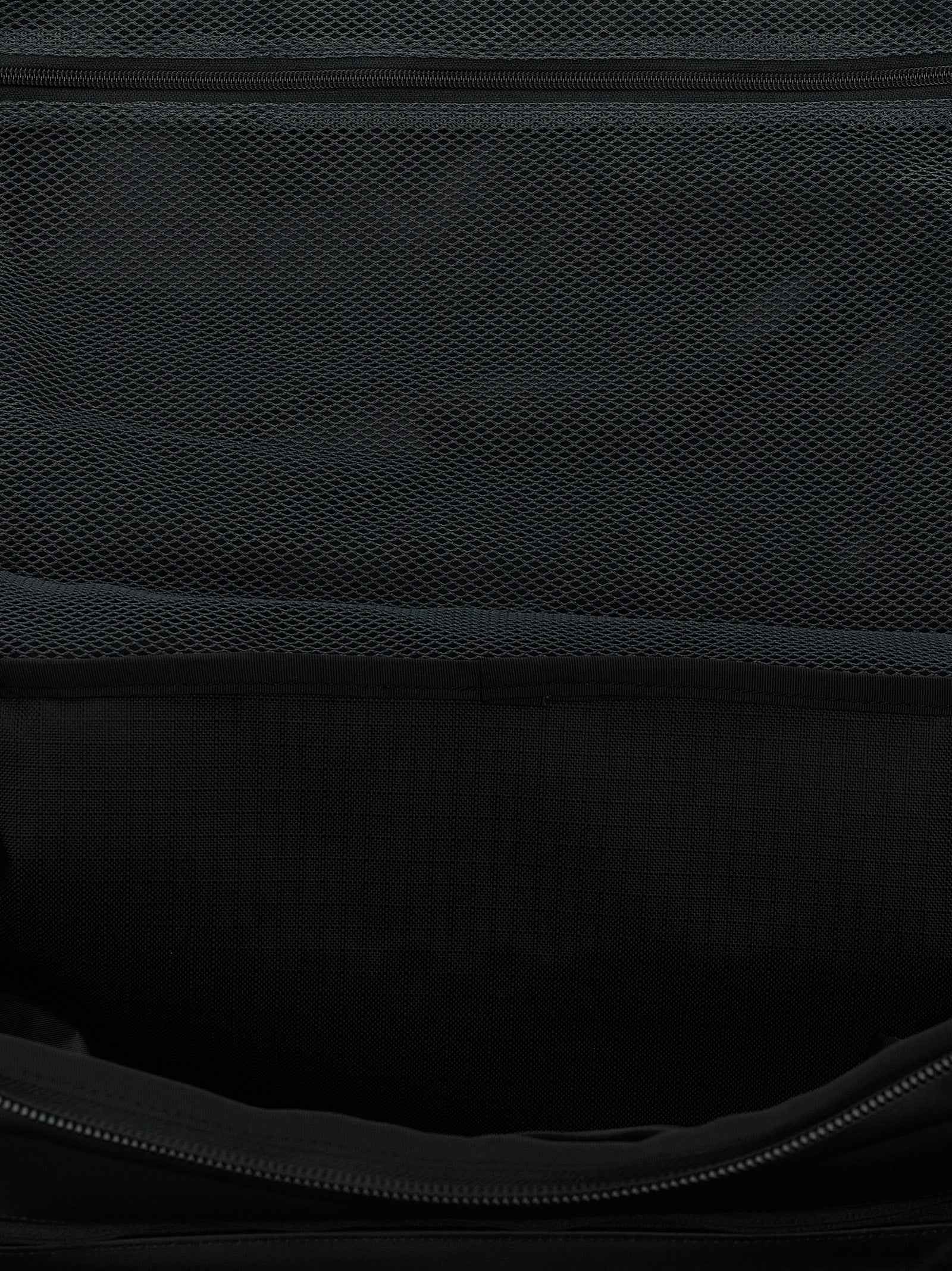 Black Polyester Backpack
