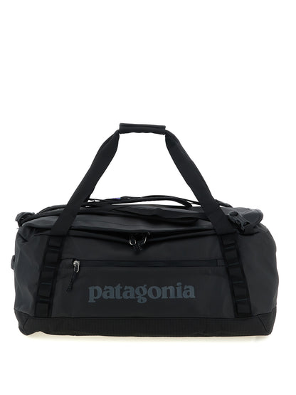 Black Polyester Backpack