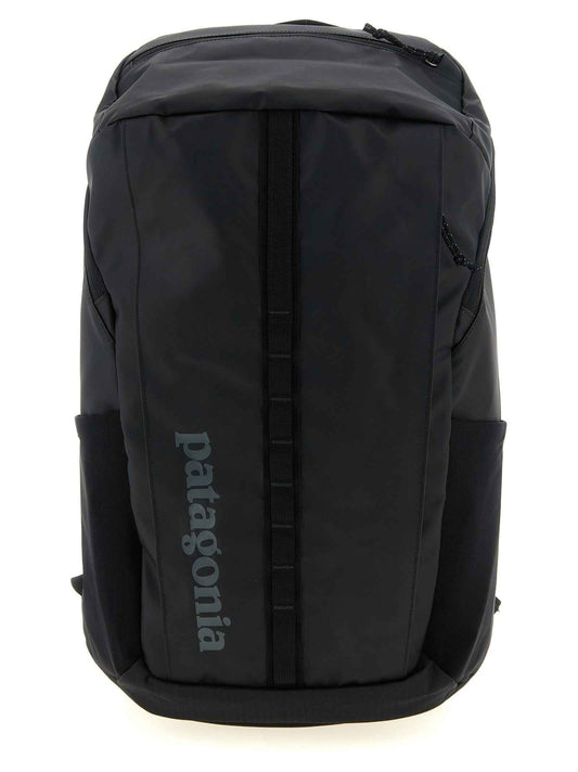 Black Polyester Backpack