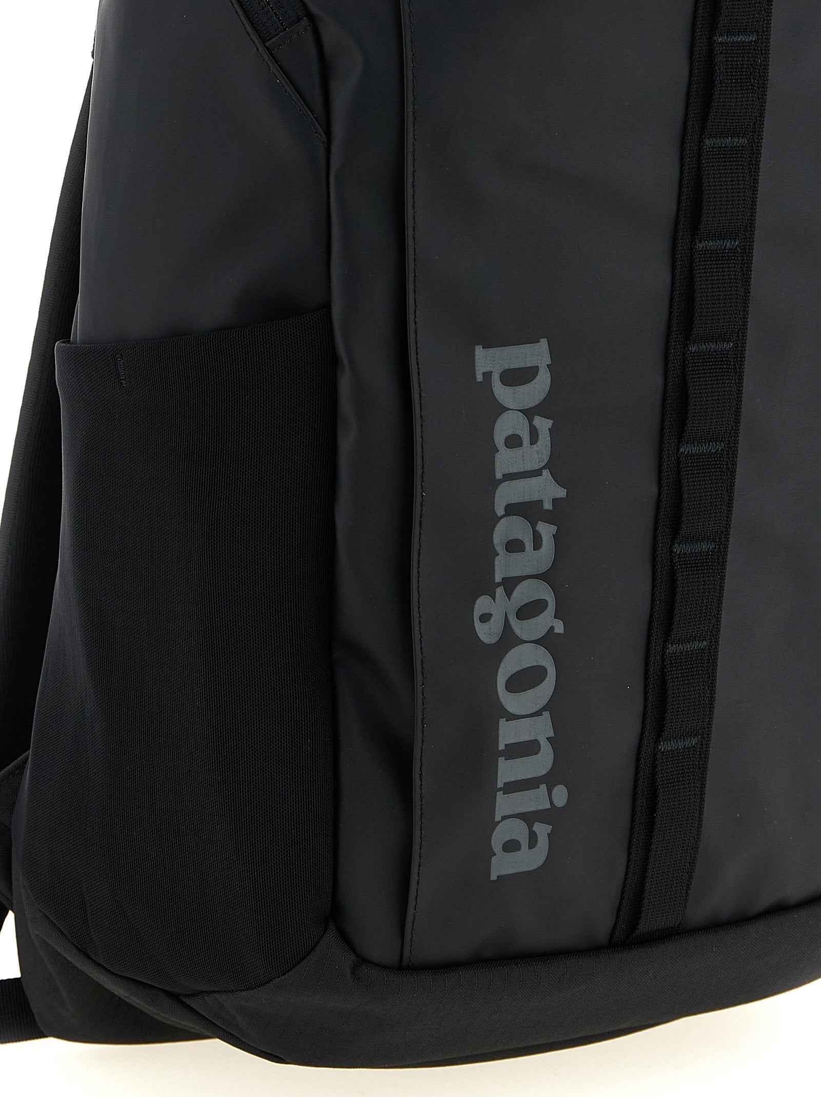 Black Polyester Backpack