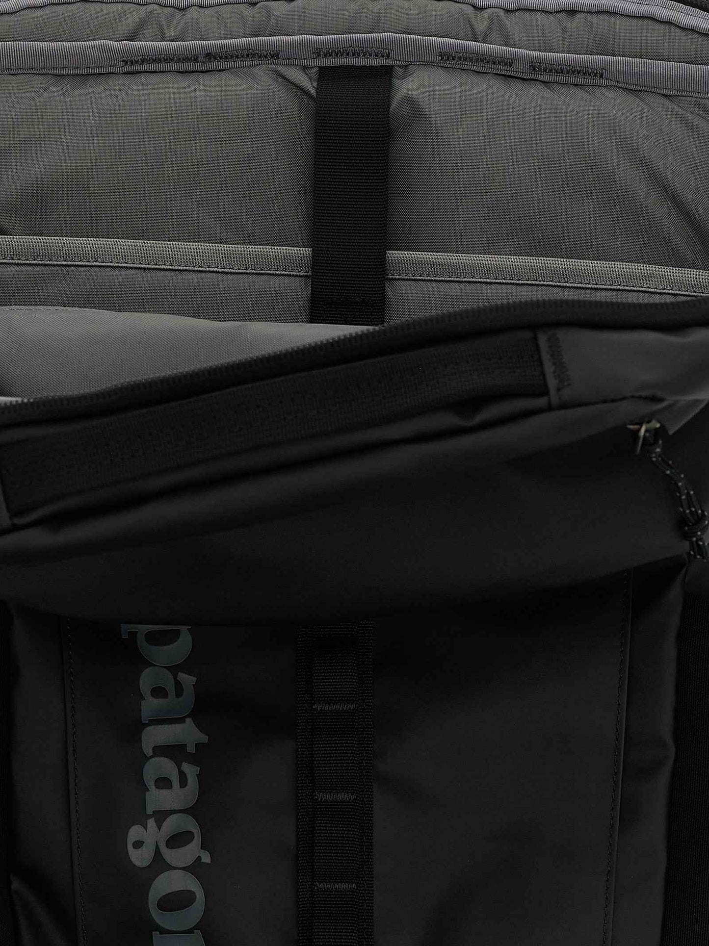 Black Polyester Backpack