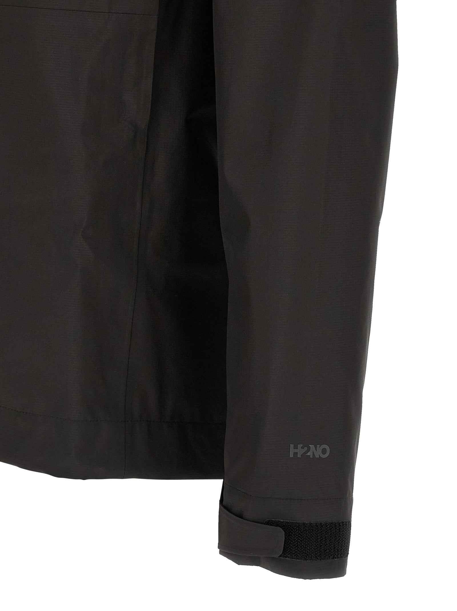 Black Polyester Shell Jacket