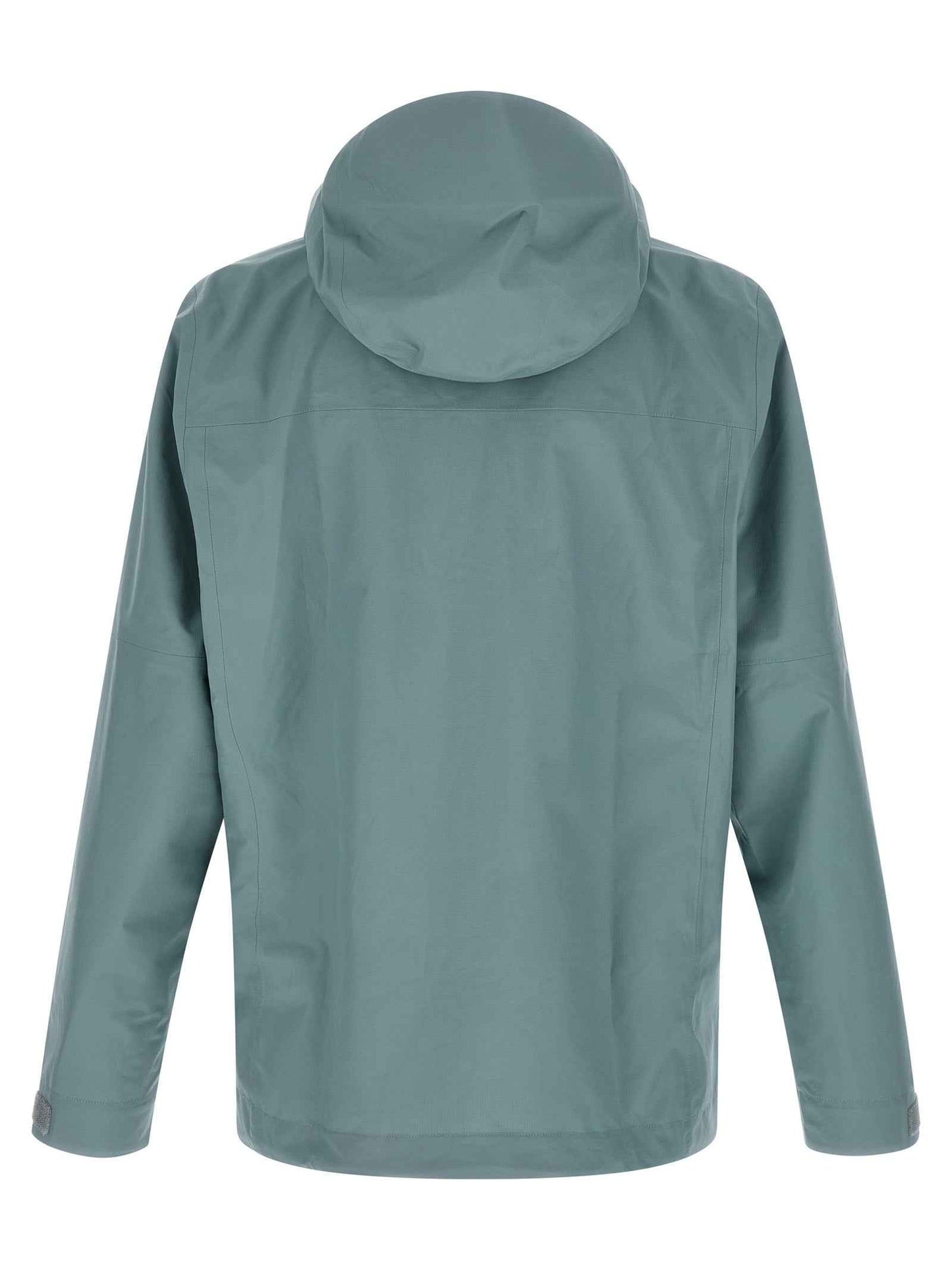 Blue Polyester Shell Jacket