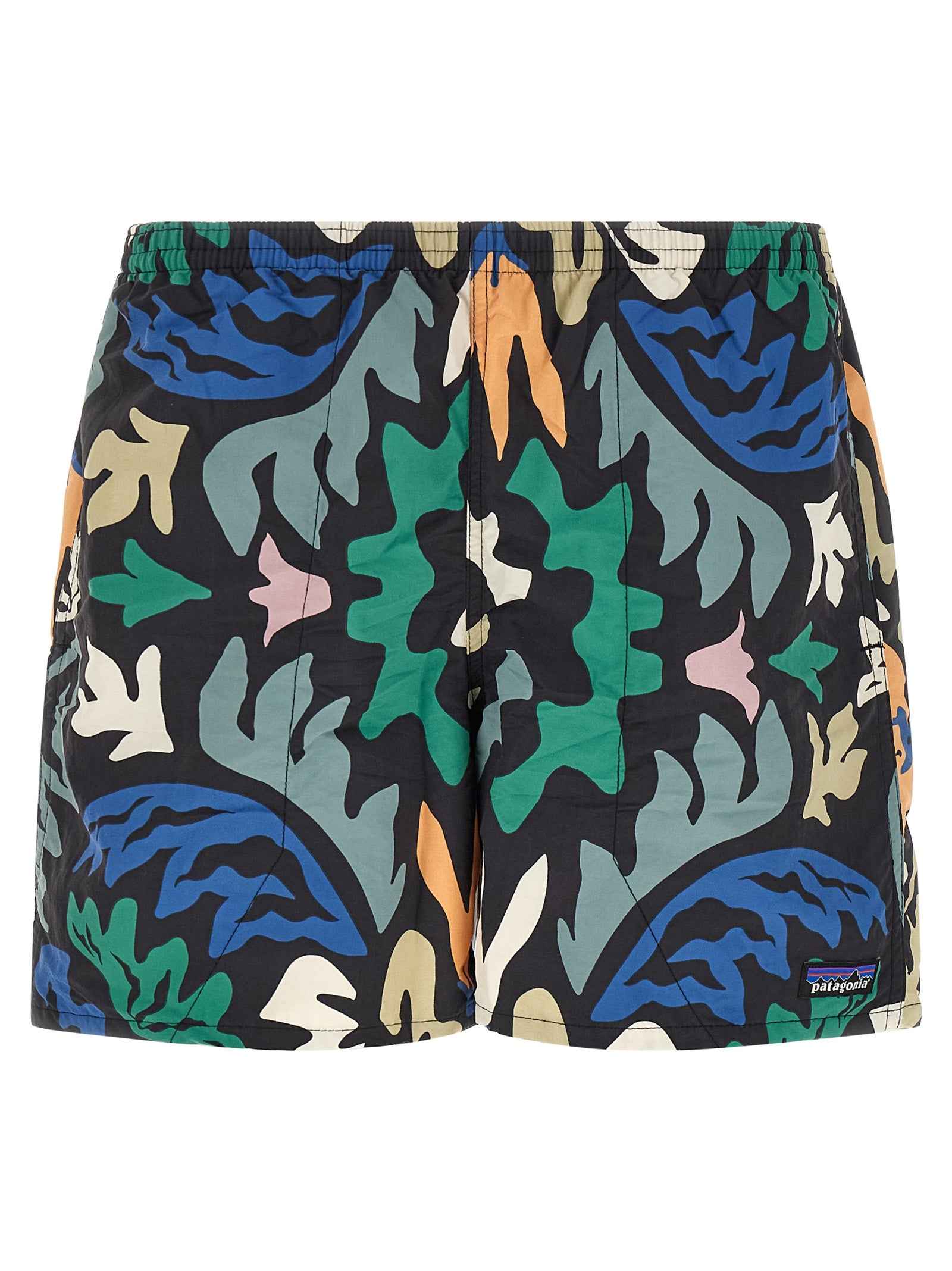 Multicolor Polyester Swim Shorts
