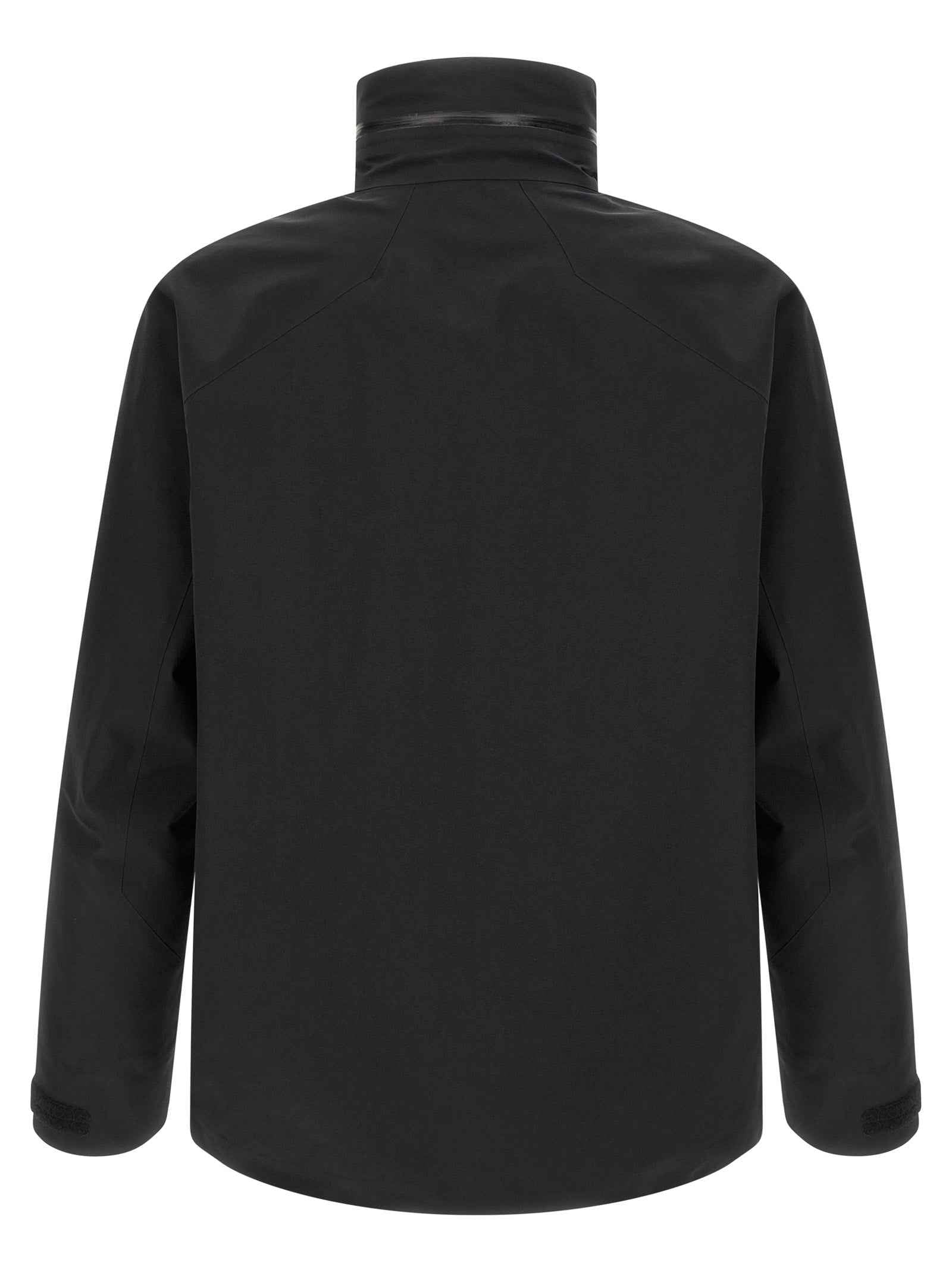 Black Nylon Shell Jacket