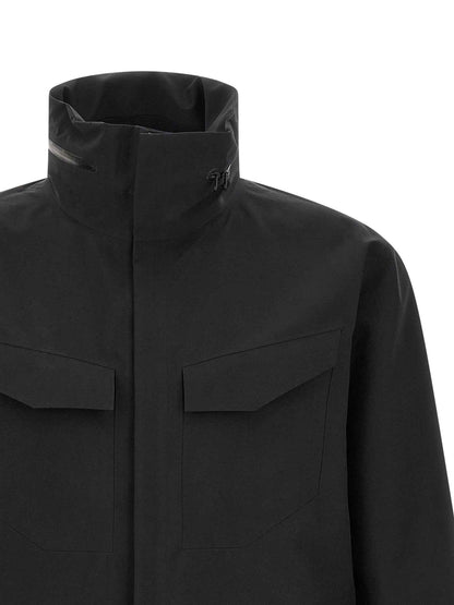Black Nylon Shell Jacket