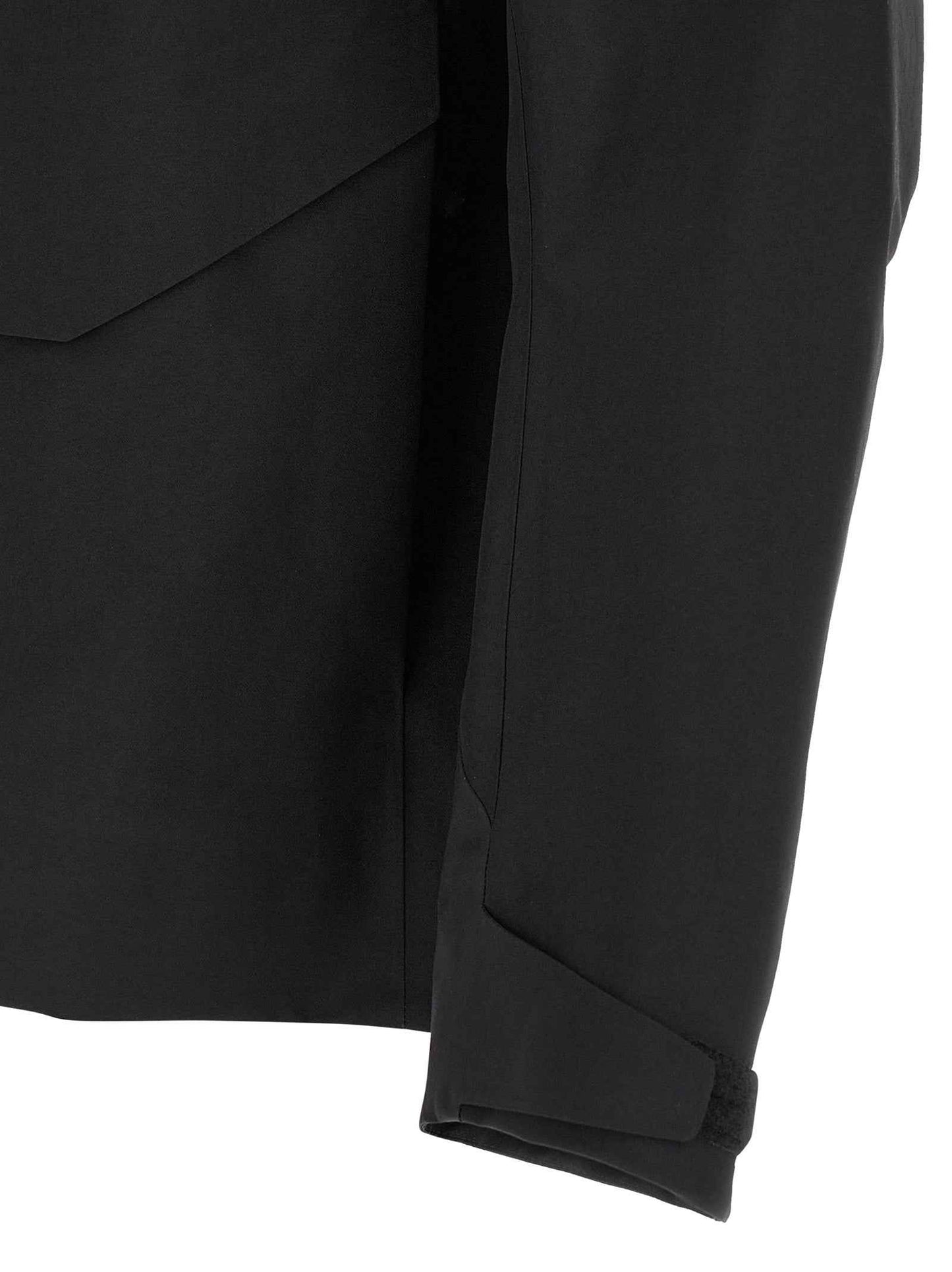 Black Nylon Shell Jacket