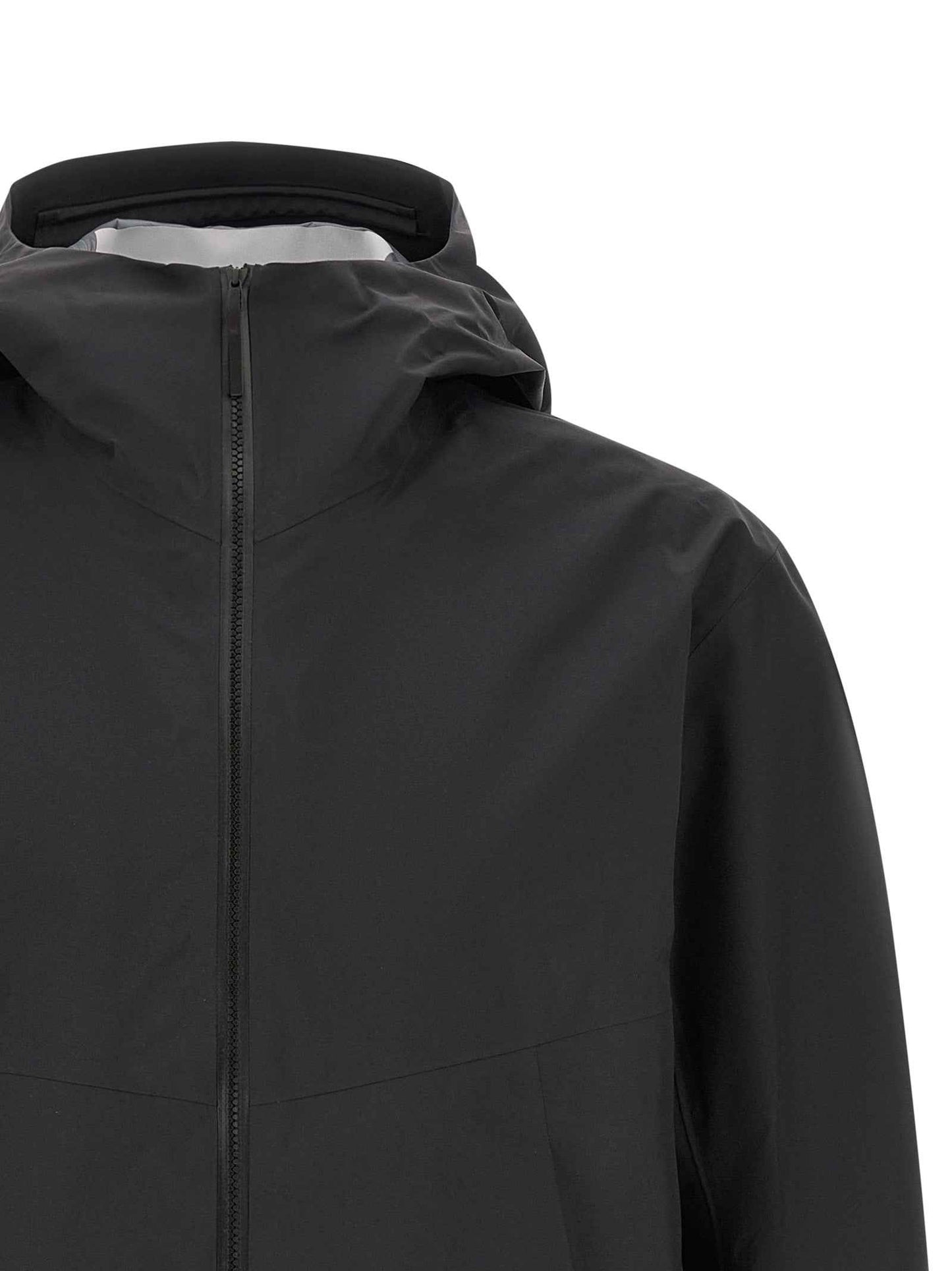 Black Nylon Shell Jacket