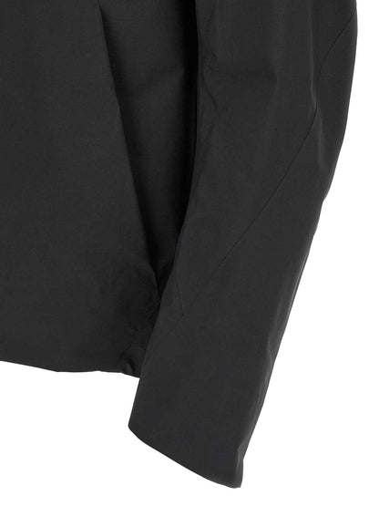 Black Nylon Shell Jacket