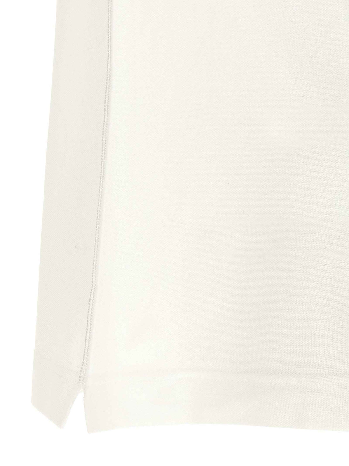 White Cotton Polo Shirt