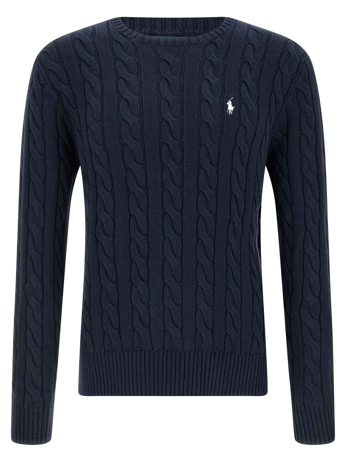Blue Cotton Cardigan