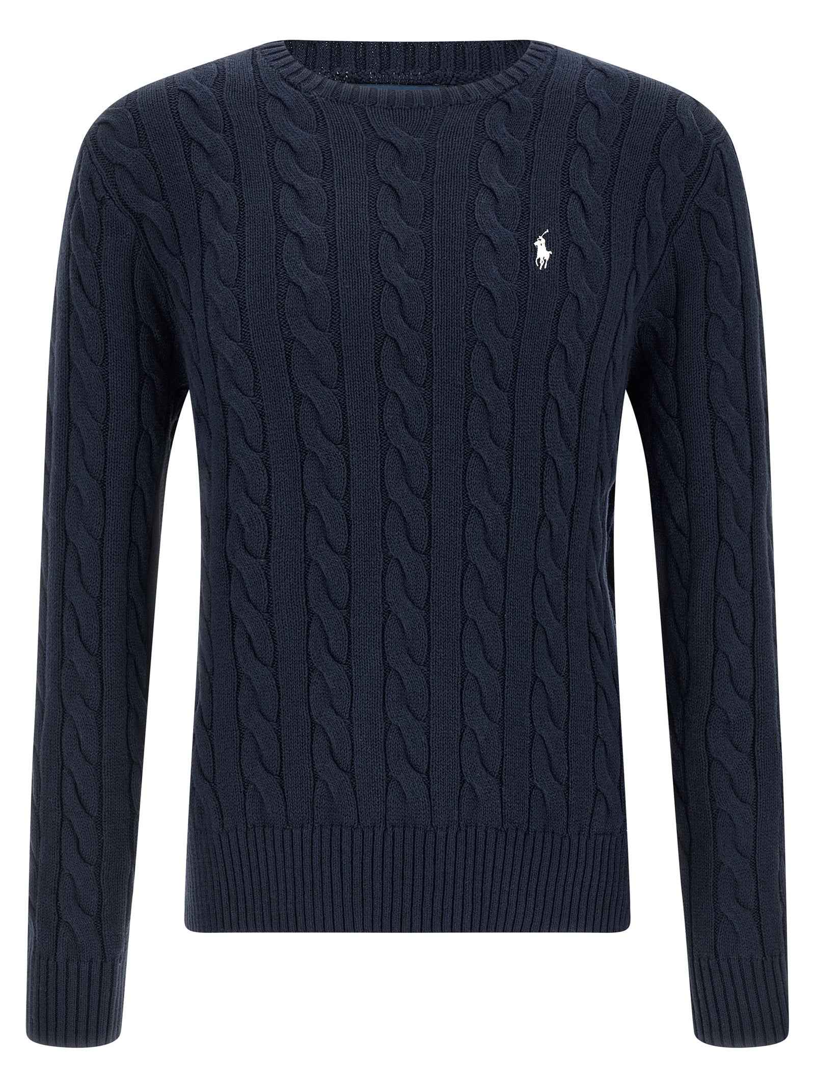 Blue Cotton Cardigan