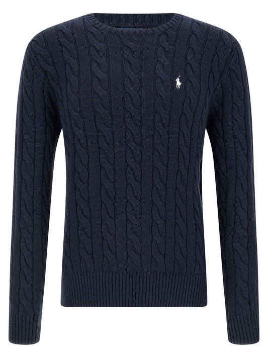 Blue Cotton Cardigan