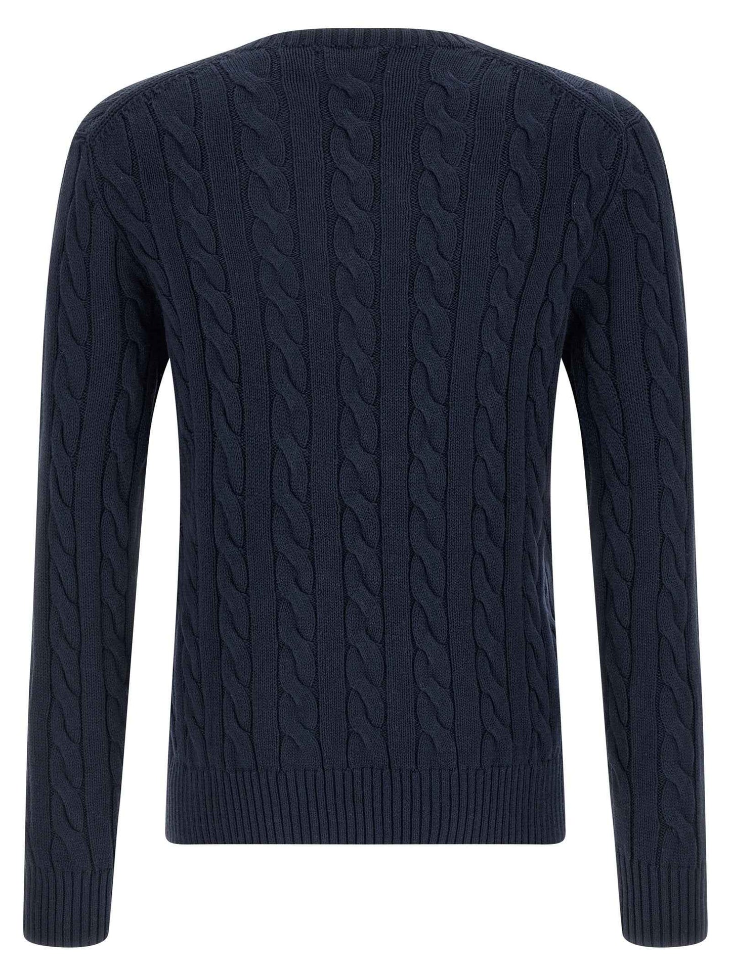 Blue Cotton Cardigan