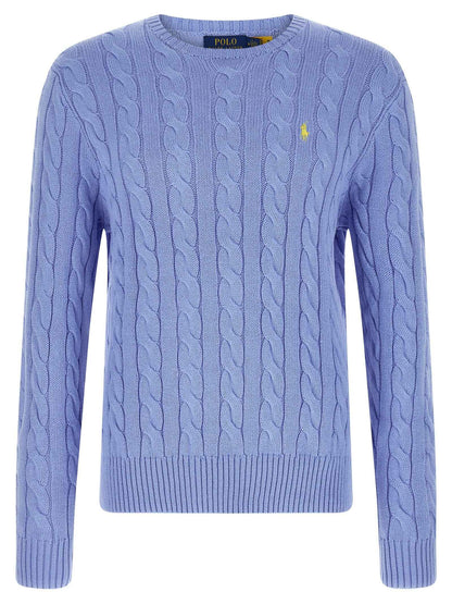 Blue Cotton Cardigan