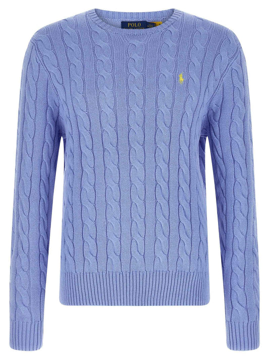 Blue Cotton Cardigan