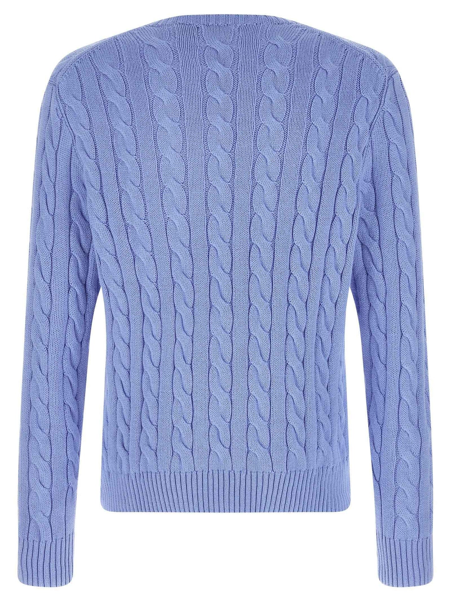 Blue Cotton Cardigan