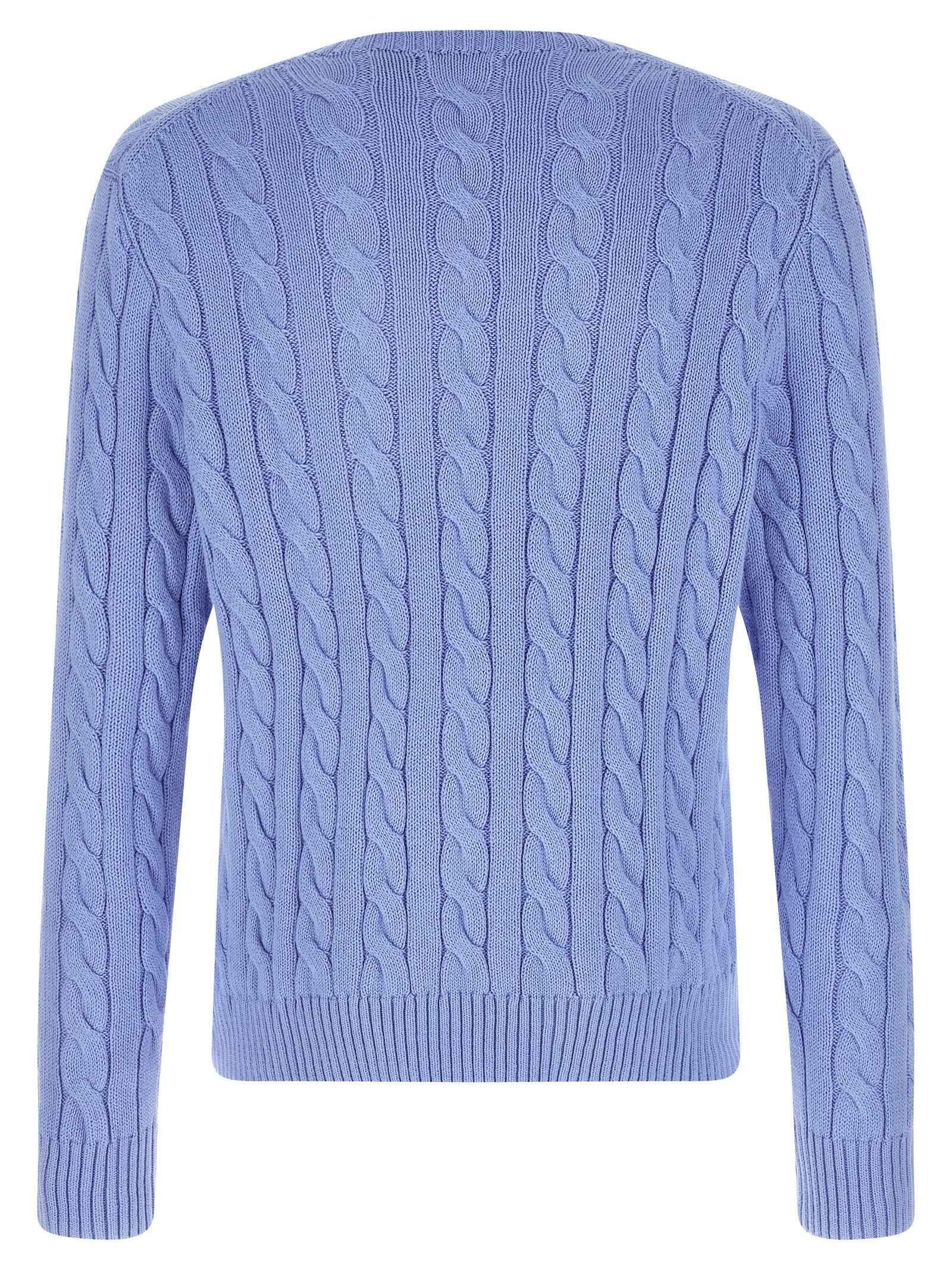 Blue Cotton Cardigan