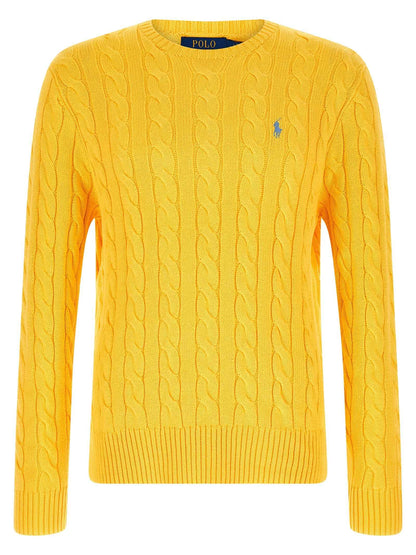 Bicolor Cotton Cardigan