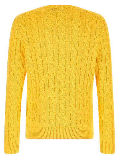 Bicolor Cotton Cardigan