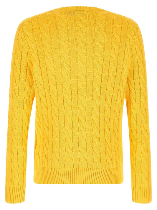 Bicolor Cotton Cardigan