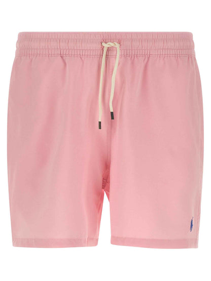 Multicolor Polyester Swim Shorts