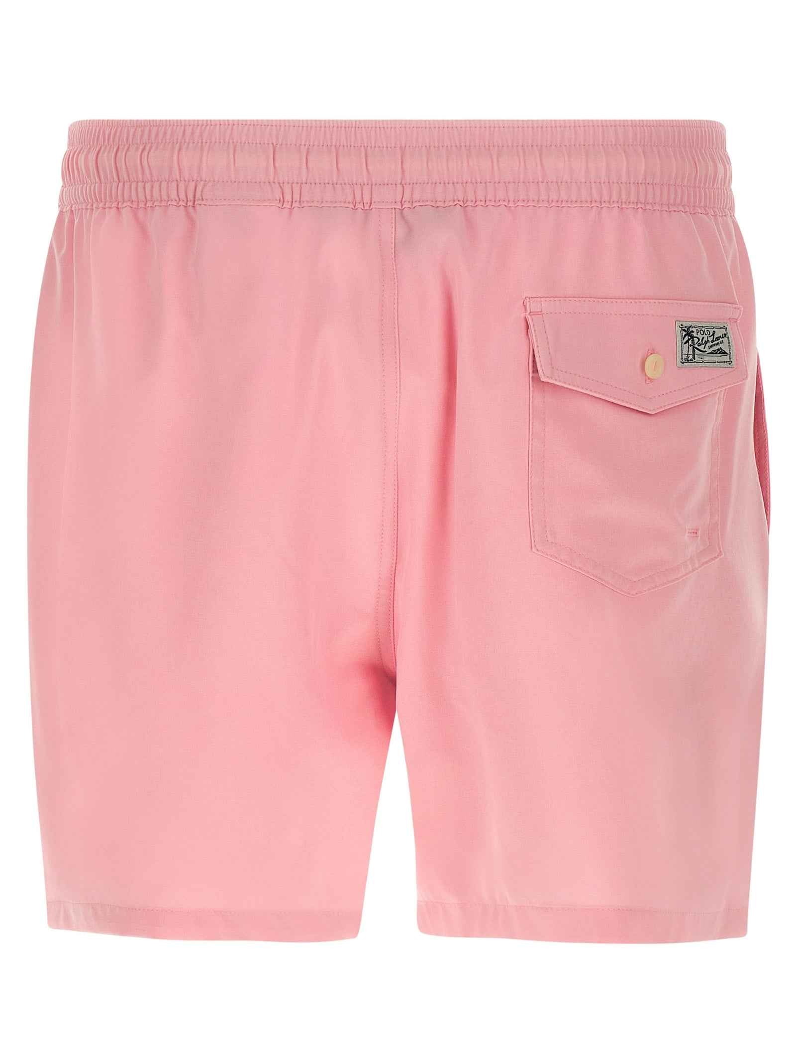 Multicolor Polyester Swim Shorts