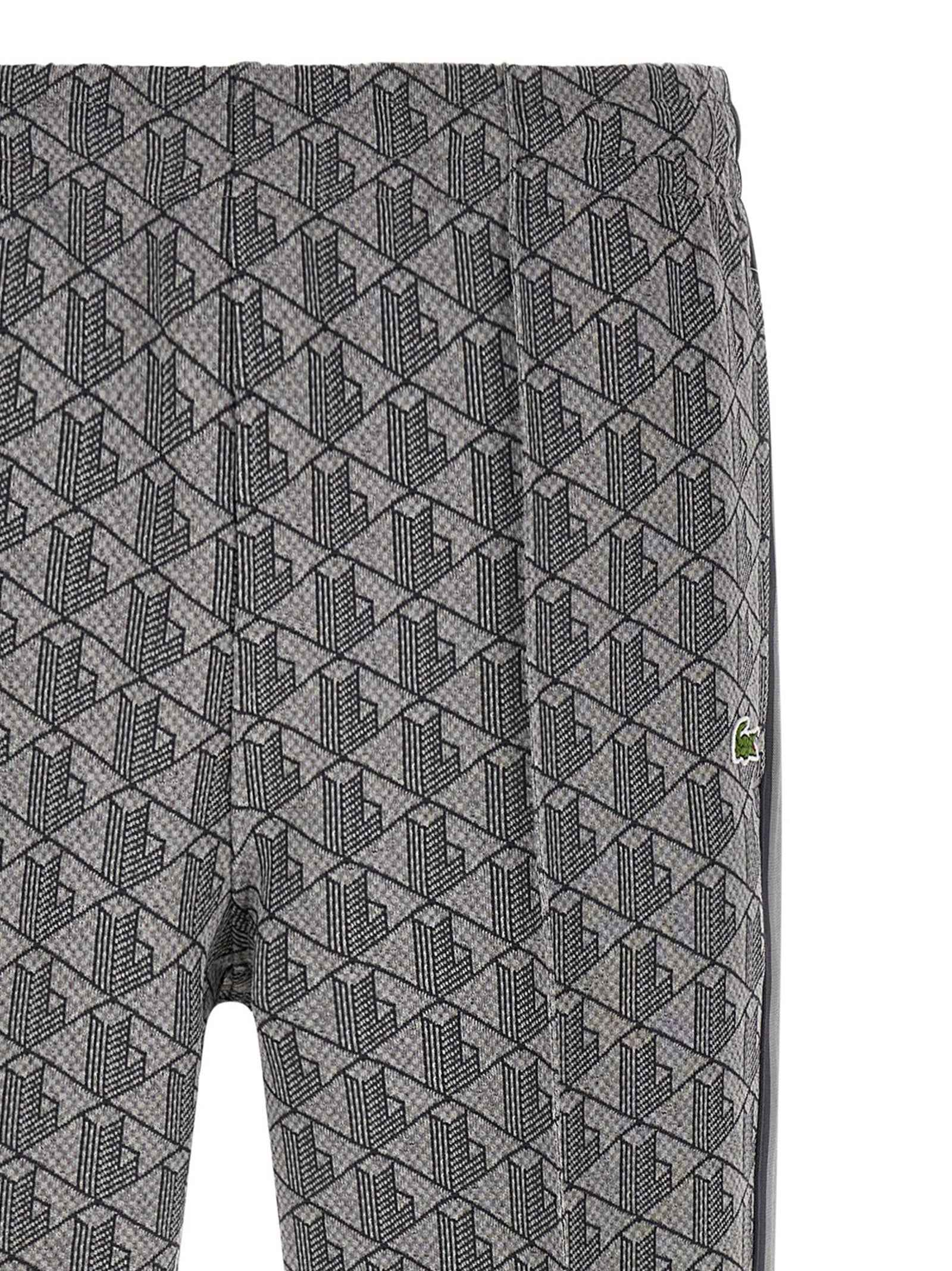 Gray Polyester Joggers (Workout Pants)
