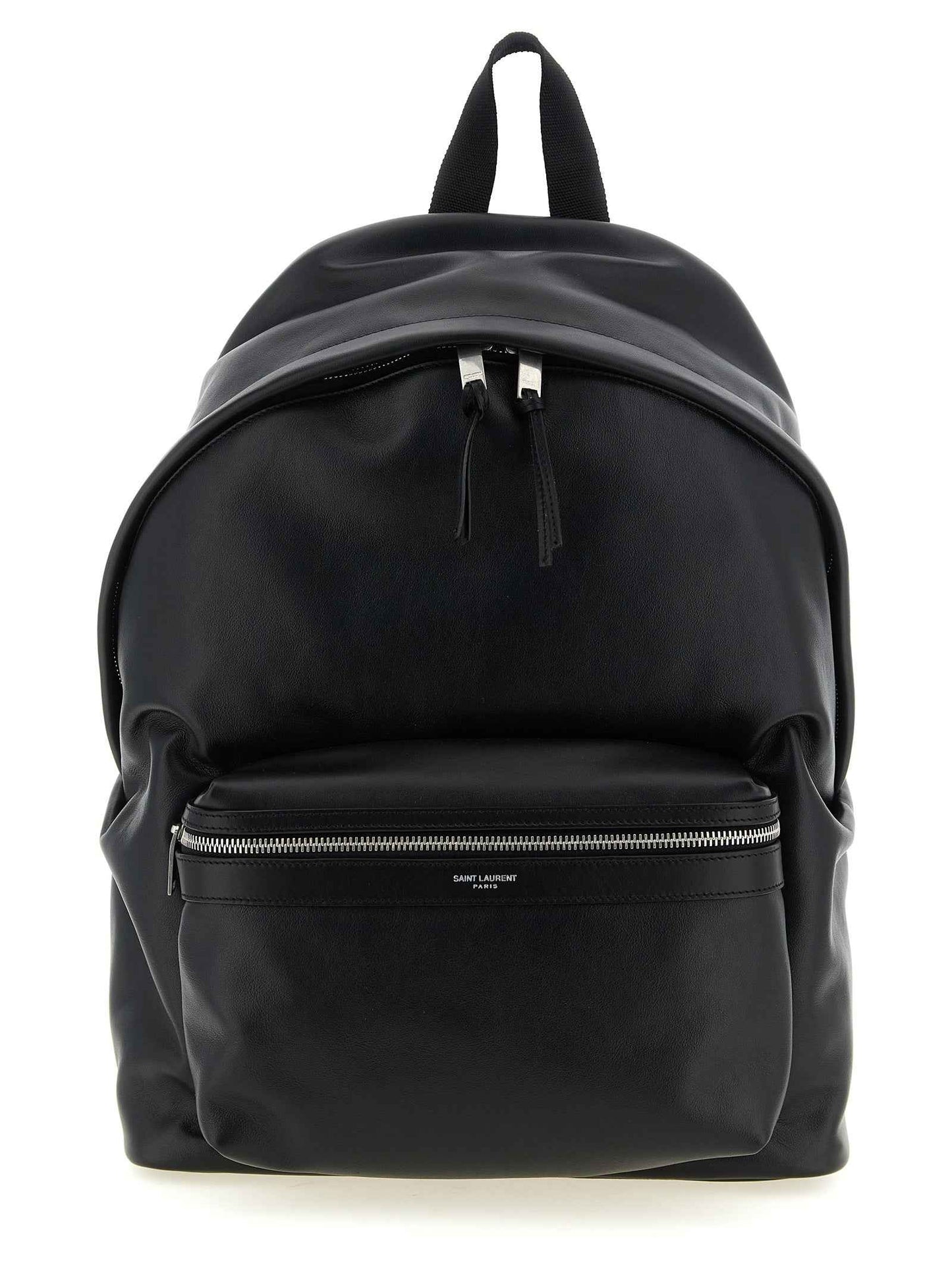 Black Calfskin Backpack