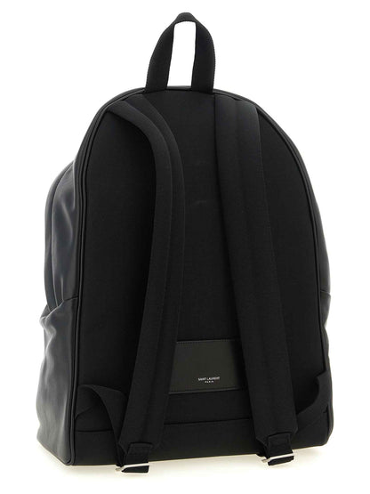 Black Calfskin Backpack