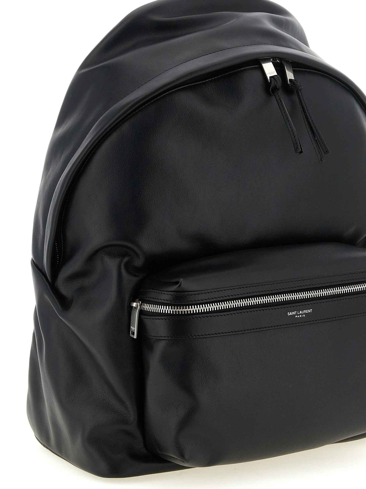 Black Calfskin Backpack