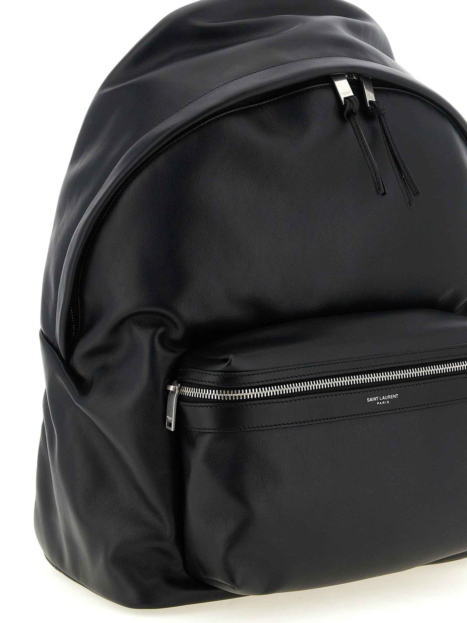 Black Calfskin Backpack