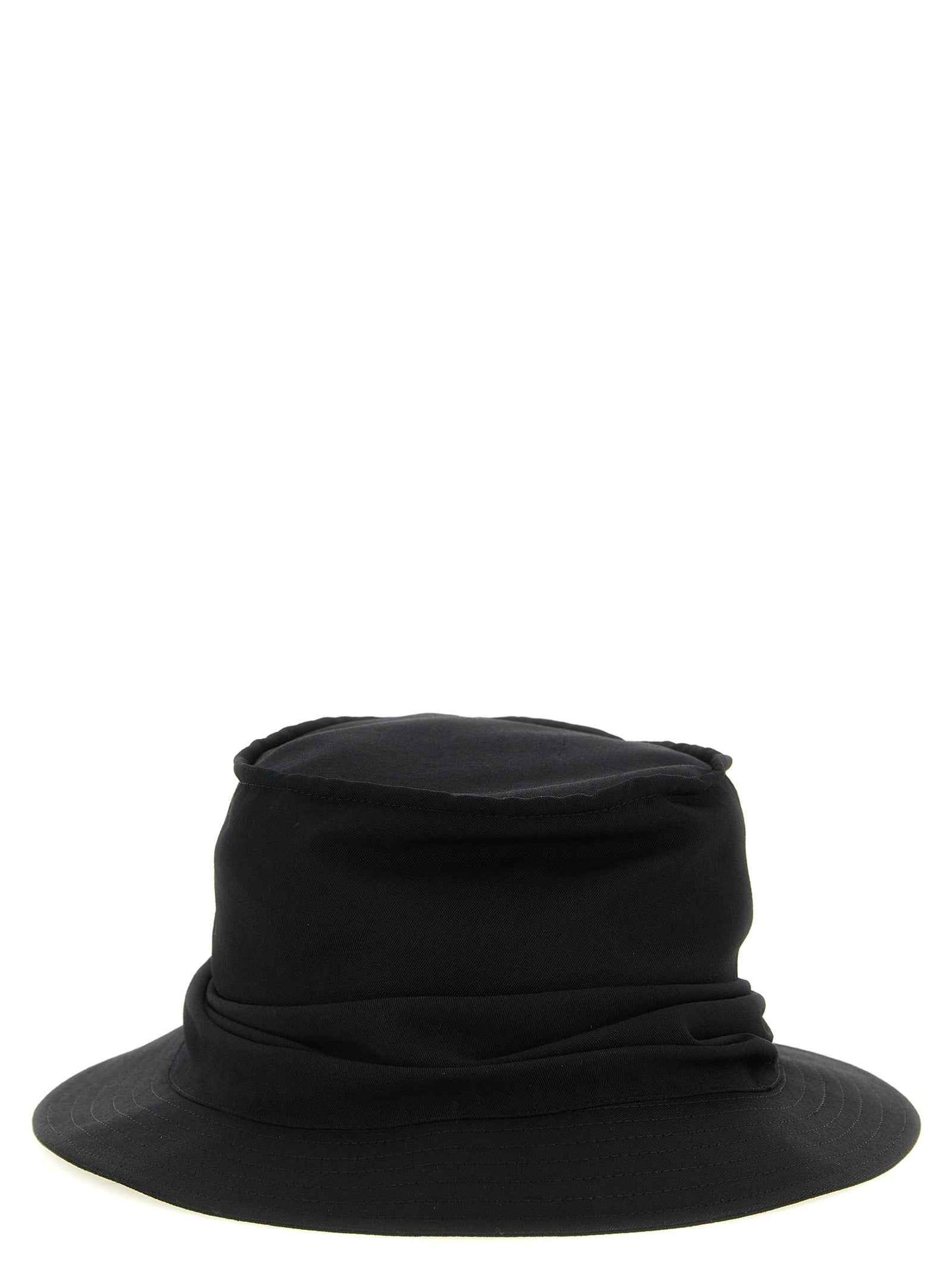 Black Wool Bucket Hat