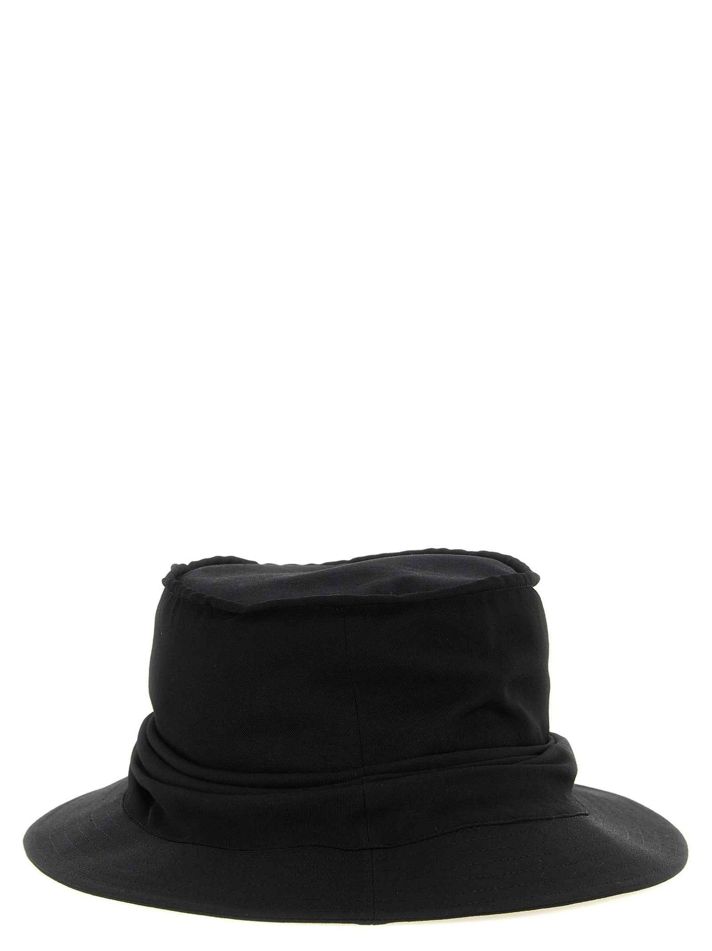 Black Wool Bucket Hat