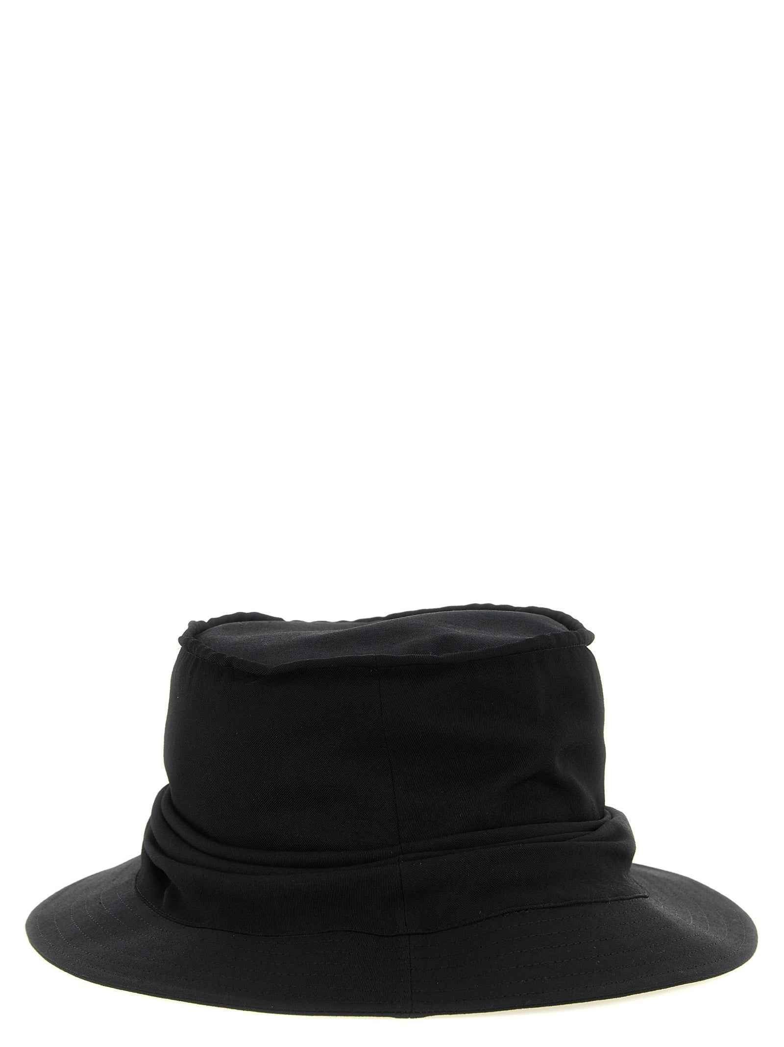Black Wool Bucket Hat