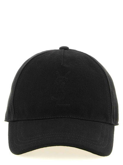 Black Cotton Cap (Baseball Hat)