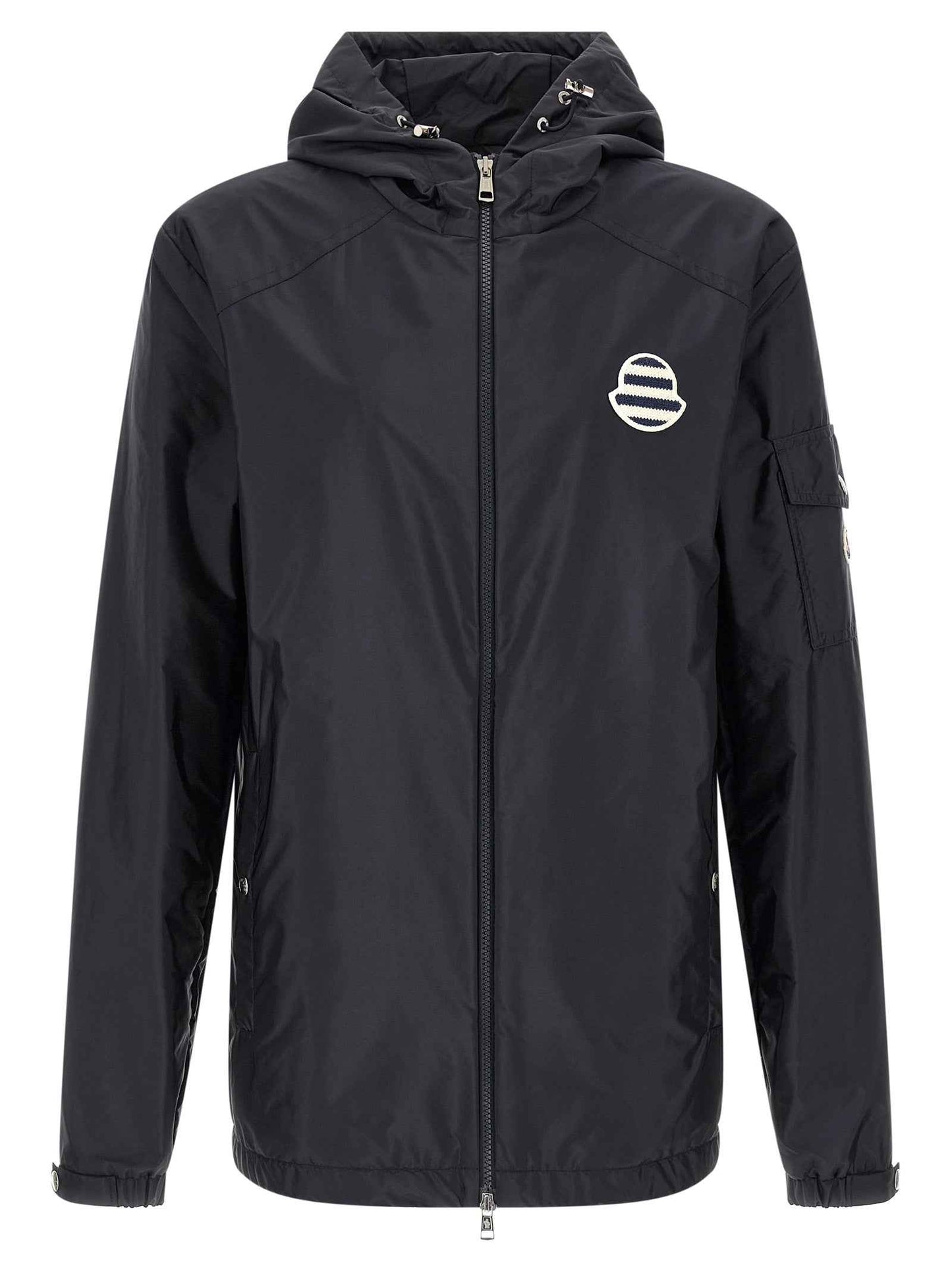 Blue Polyamide Shell Jacket