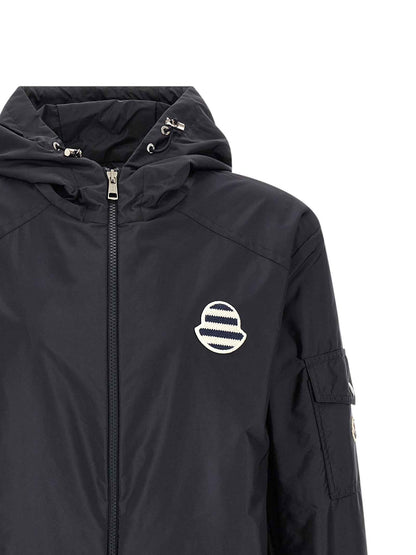 Blue Polyamide Shell Jacket