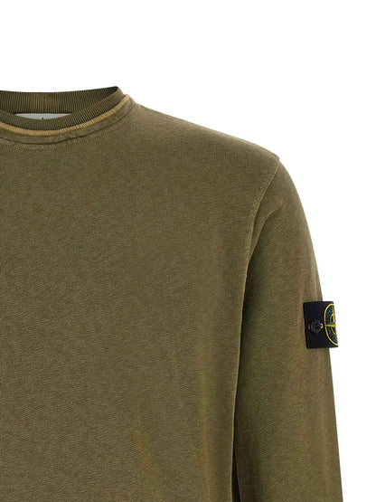 Bicolor Cotton Sweatshirt