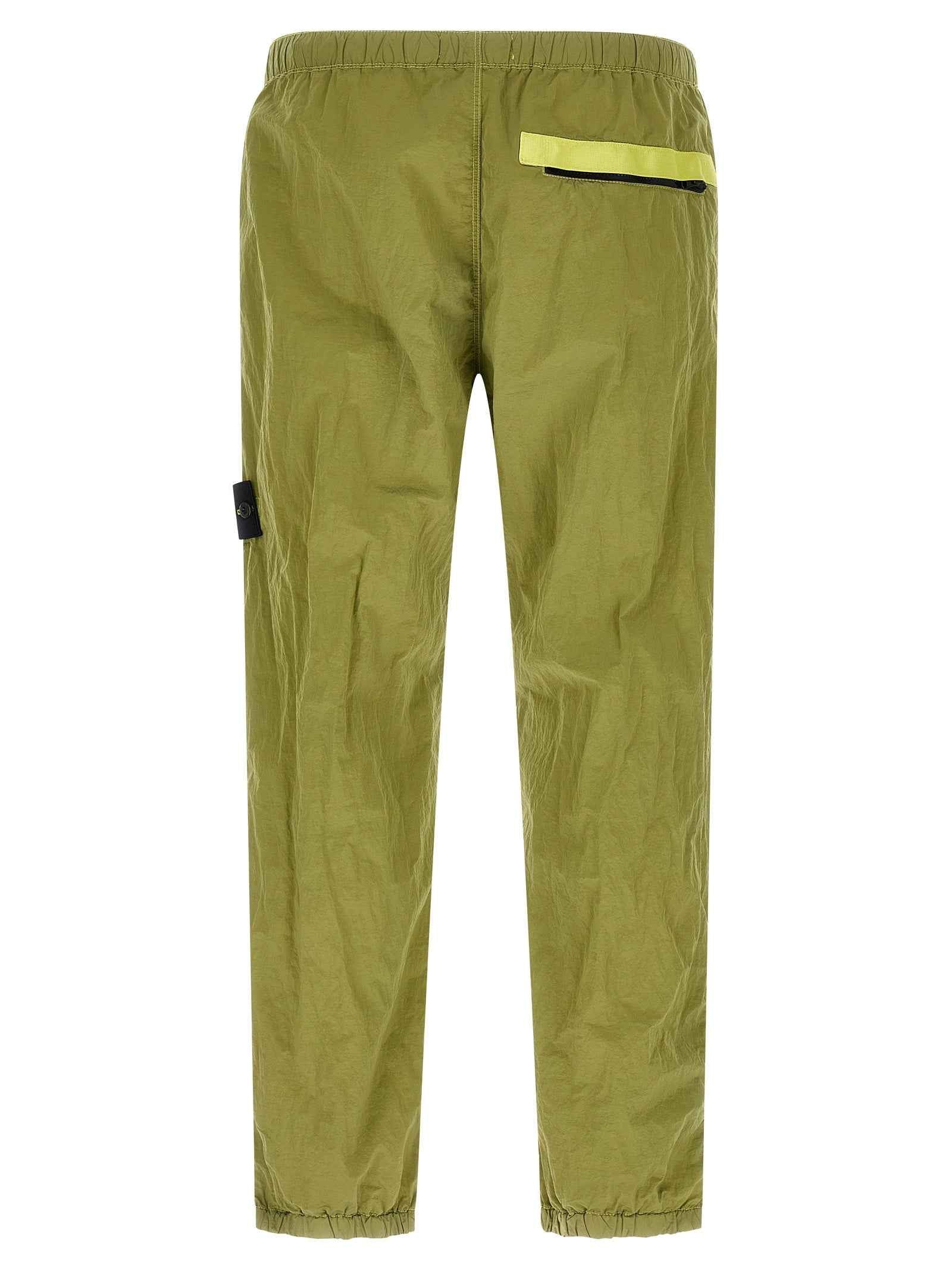 Bicolor Polyamide Joggers (Workout Pants)