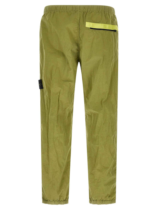 Bicolor Polyamide Joggers (Workout Pants)
