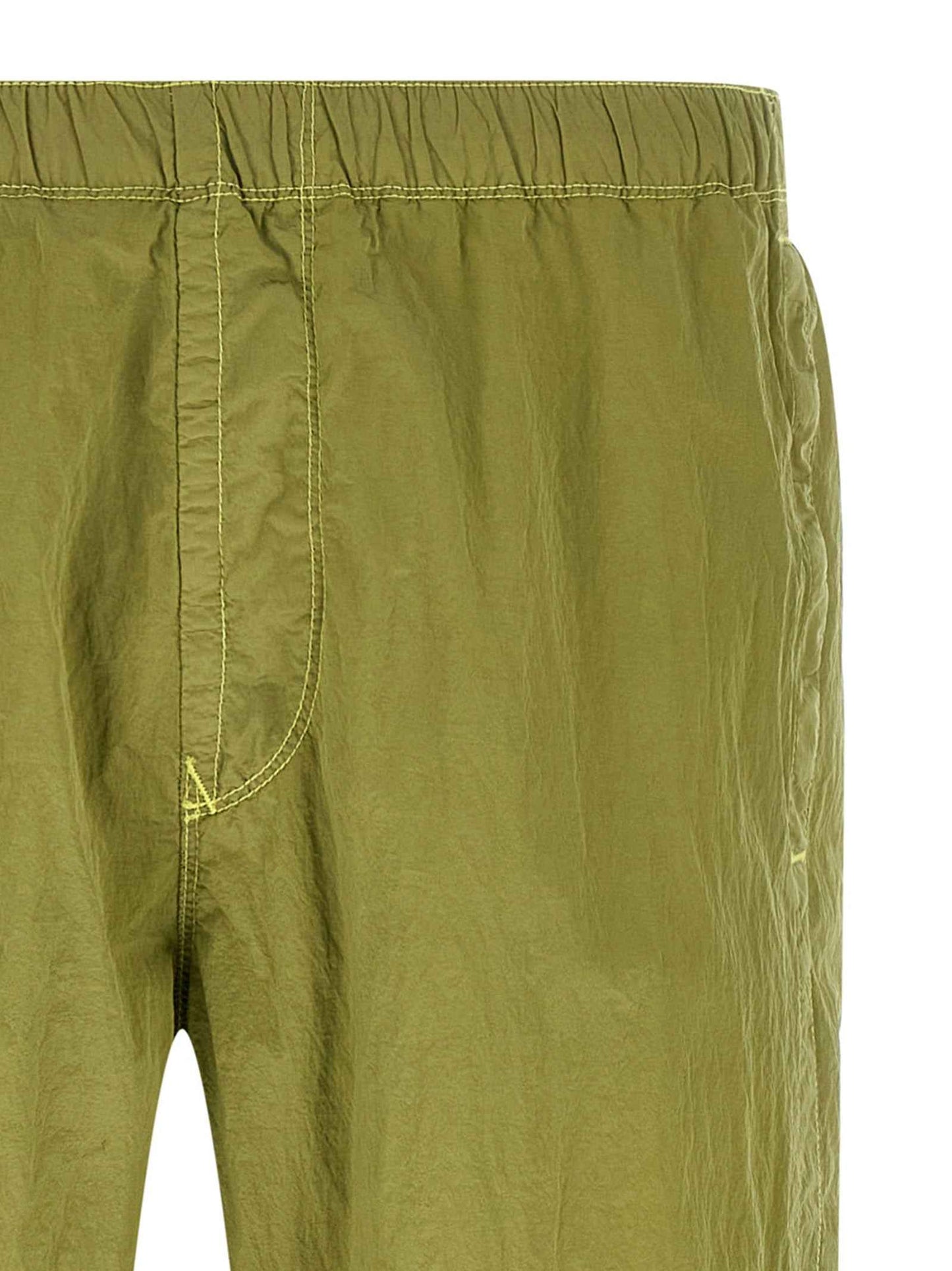 Bicolor Polyamide Joggers (Workout Pants)
