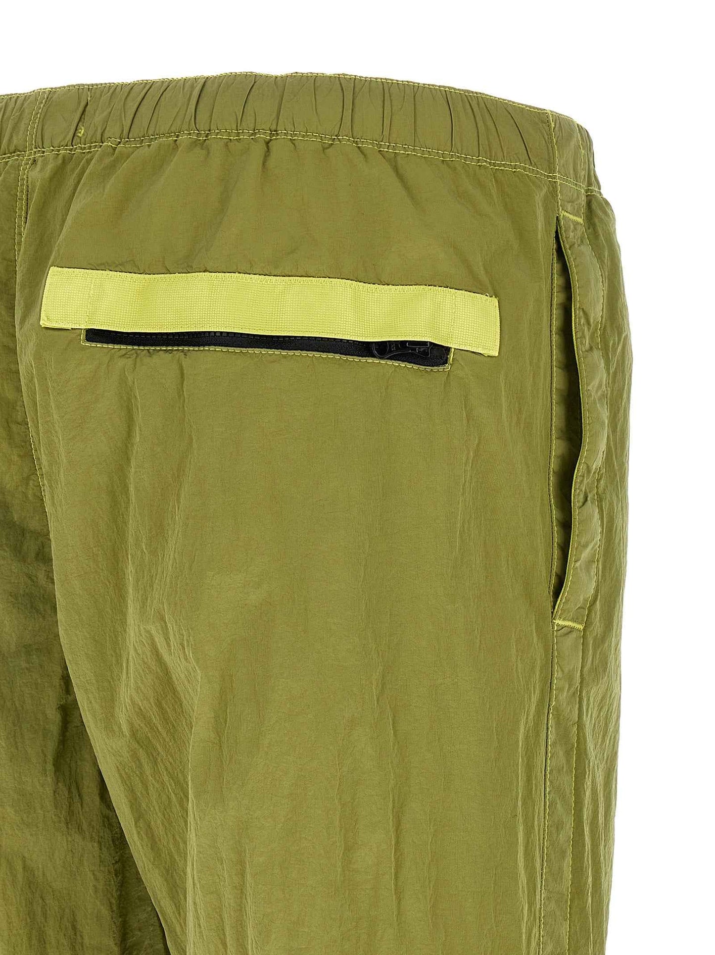Bicolor Polyamide Joggers (Workout Pants)